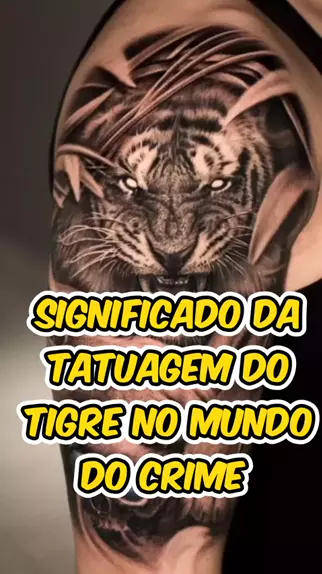 Significado da tatuagem de tigre 