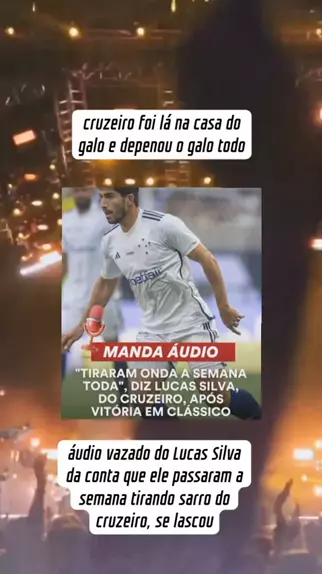 No Cruzeiro, Machado provoca torcida, e Lucas Silva decreta: Estádio  batizado pelo maior de Minas, cruzeiro