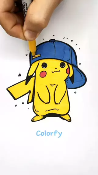 How to Draw Pikachu | Nil Tech - shop.nil-tech