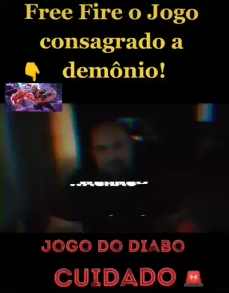 O DEMÔNIO DO FREE FIRE SERÁ? 😈 