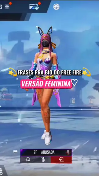 80 frases para colocar na bio do Free Fire - as mais criativas!