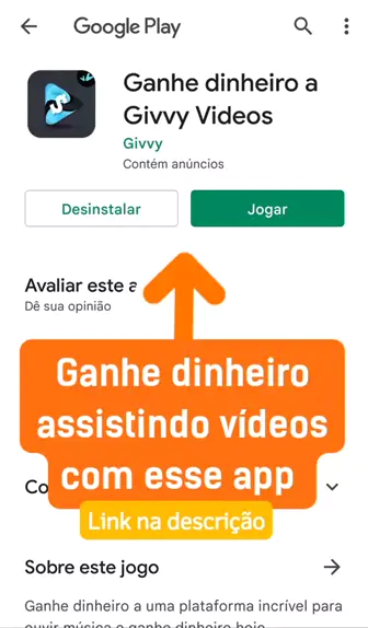 Ganhe dinheiro com Givvy Video – Apps no Google Play