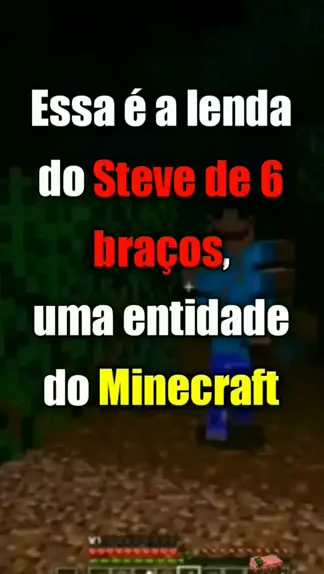 Minecraft é Secretamente um Jogo de Terror 