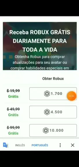 Quer ganhar 10.000 Robux? #Roblox #Robux 