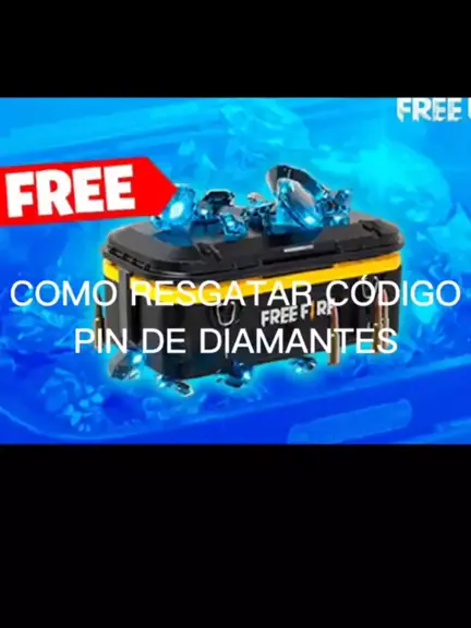 como resgatar código PIN do free fire 