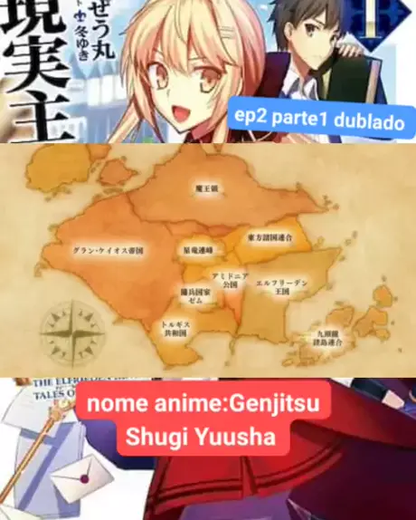 Genjitsu Shugi Yuusha no Oukoku Saikenki Dublado, todos os ep, legendado  e dublado