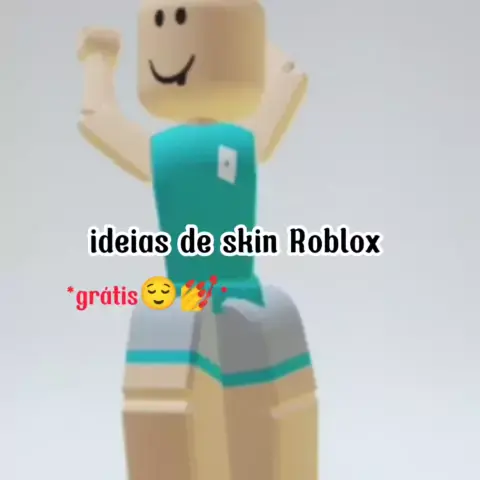 ideia de skin gratis roblox