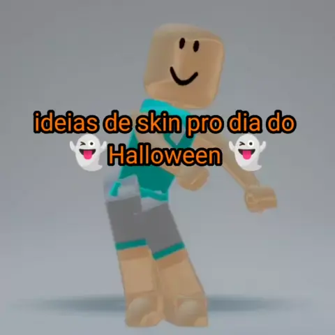 IDEIAS DE SKINS DE HALLOWEEN PRA FAZER NO BROOKHAVEN ROBLOX 