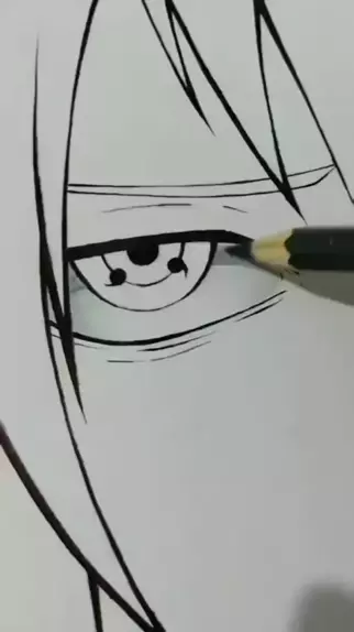 Uchiha Saske, Desenho por Gabriel