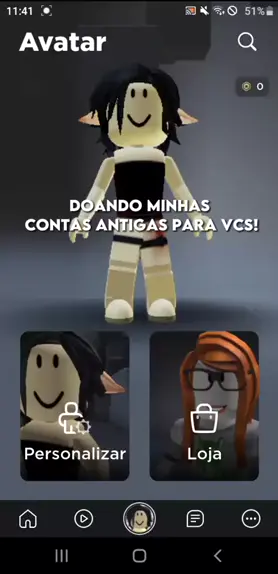 Doando conta  Roblox, Apps e jogos, Acessórios para fotos