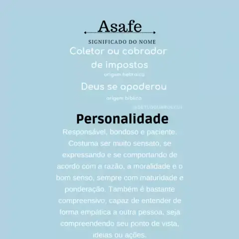 Significado do nome Asafe - Dicionário de Nomes Próprios