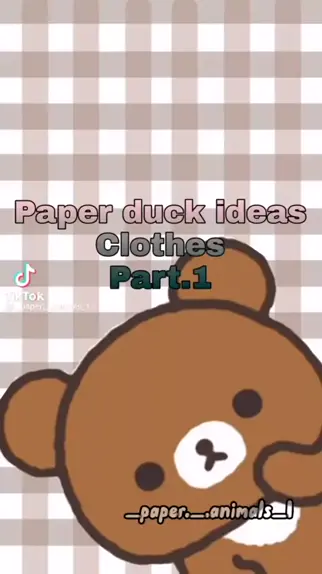 paper duck material escolar para imprimir