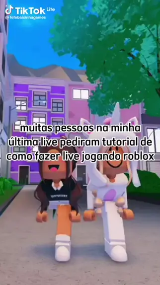 LIVE JOGANDO ROBLOX COM VOCÊS - Roblox 