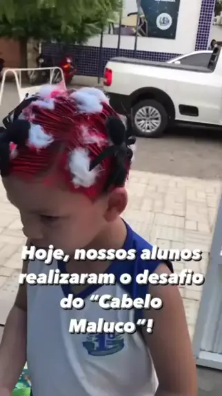 Hoje, nossos alunos- realizaram o desafio do Cabelo Maluco! - iFunny  Brazil