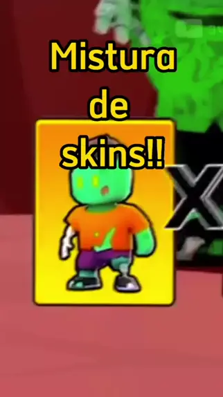 Khortex Ganhou a Nova Skin Lendária do Block Dash 😱 #fyp #stumbleguys