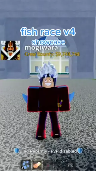 showcase da blizzardv2 blox fruits