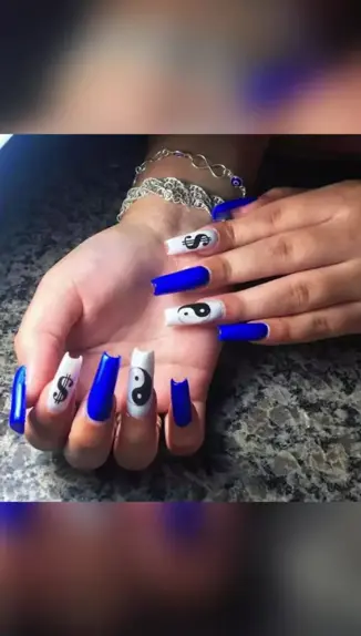 unhas em gel versao mandrake preta