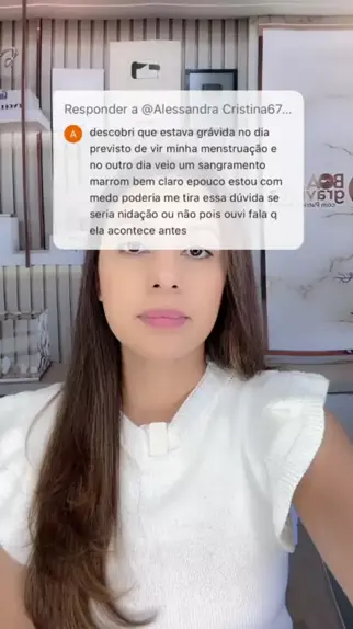 Nidação ou menstruação??