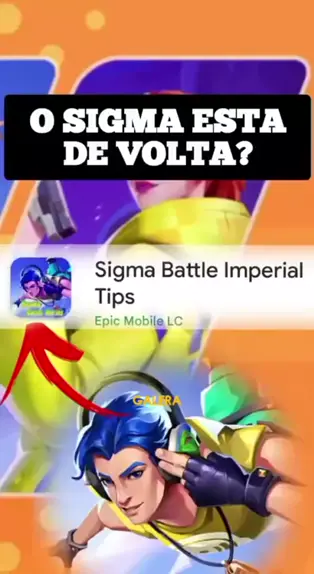 COPIOU O FREE FIRE! COMO BAIXAR O NOVO JOGO SIGMA EM QUALQUER CELULAR/ NOVO  JOGO SIGMA BATTLE ROYALE 