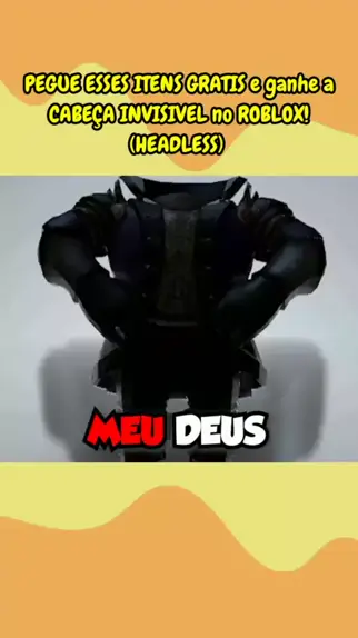 MEU DEUS ROBLOX! 