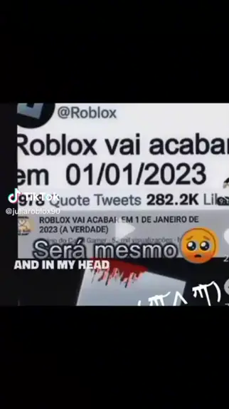 O Roblox Vai Acabar Em 2024? 😭 