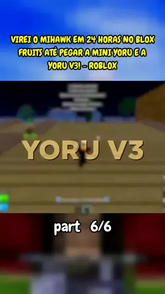 Como hacer la YORU v3 en blox fruits! 