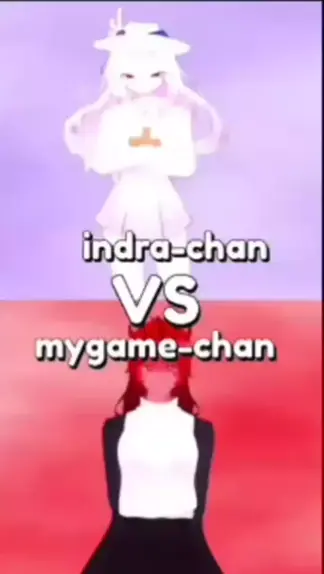 BLOX FRUITS  INDRA-CHAN VS MYGAME-CHAN 