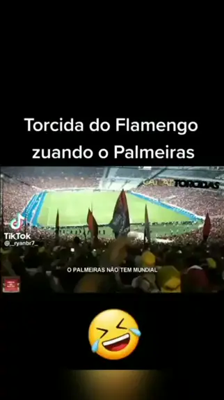 MEMES - JOGADORES DO FLAMENGO ZOANDO O PALMEIRAS NÃO TEM MUNDIAL - MÚSICA  ZOANDO O PALMEIRAS 