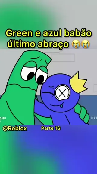 BICHO AZUL BABÃO (Roblox Rainbow Friends) 