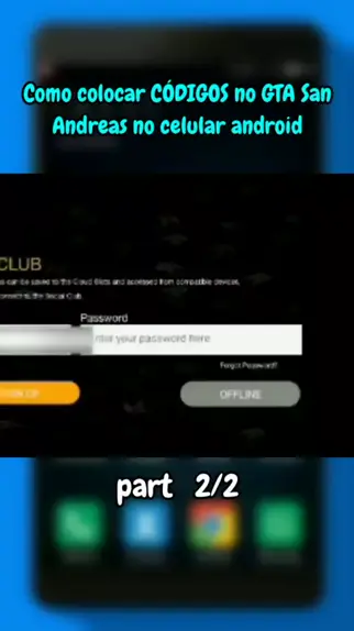 Como colocar CÓDIGOS no GTA San Andreas de CELULAR android 