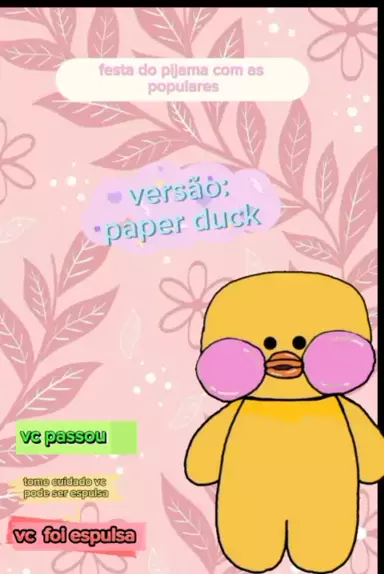 COMO DESENHAR PIJAMA E ACESSÓRIOS DE DORMIR PARA PAPER DUCK