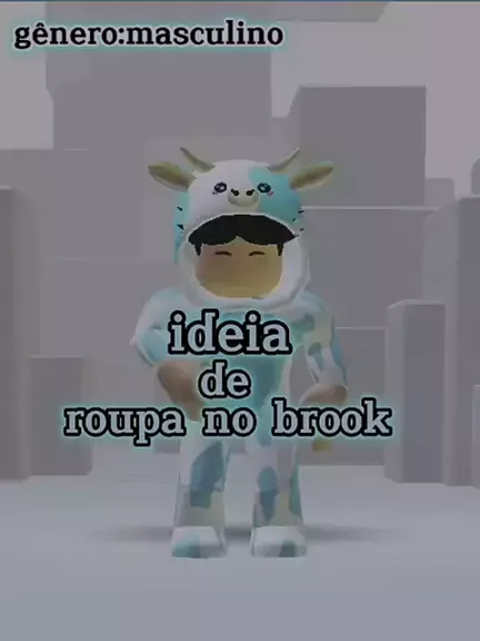 id de roupas no brook masculino