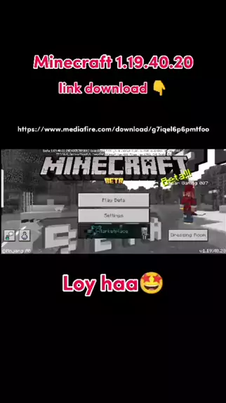 Minecraft 1.19.51 Download Media fire #Minecraft 