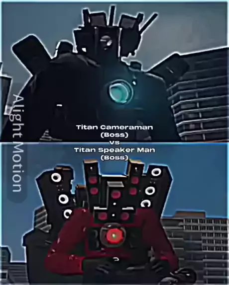 cameraman speaker man titan