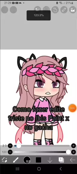 Editing Tutorial, Gacha Life, Ibis Paint X