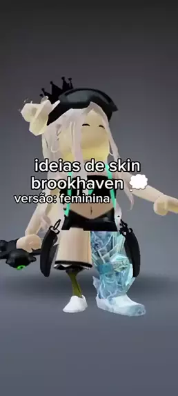 ideias de skin para o brookhaven, versão Mandrake feminino, espero que