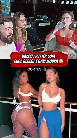 DUDA RUBERT NAO SABIA QUE TAVA EM LIVE E BEIJOU O RUYTER AO VIVO 