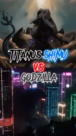 Shimu e SCAR KING vs #godzilla e Kong