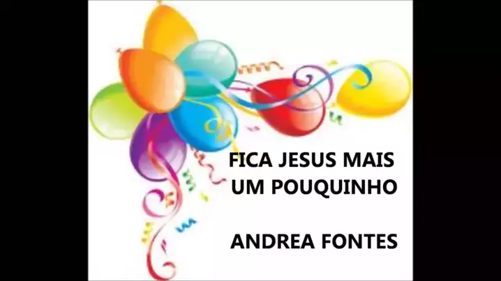 Fica-Jesus / playback-legendado Andra Fontes 