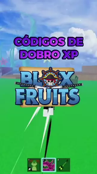 códigos dobro de xp blox fruits