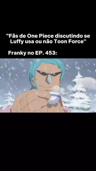 E SE O FRANKY TIVESSE A MERA MERA NO MI EM ONE PIECE #foryou #mangá