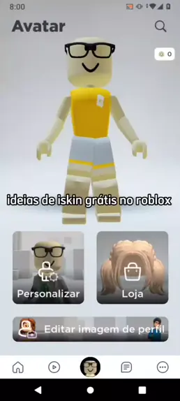 ideias de skin de graça do roblox