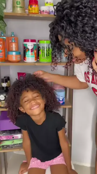 PENTEADO INFANTIL PARA CABELO CACHEADO✨ - Jadilian Lima 