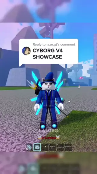 o que a raça v4 cyborg faz no blox fruit