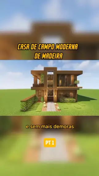 Minecraft - Casa de Campo  Minecraft architecture, Minecraft