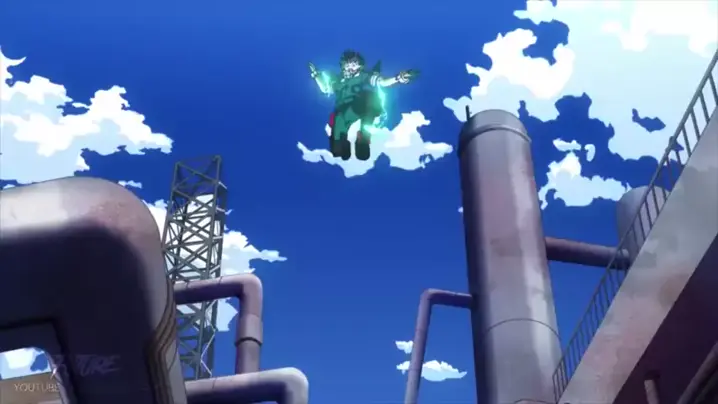 Deku vs. Flect Turn  My Hero Academia: Missão Mundial de Heróis