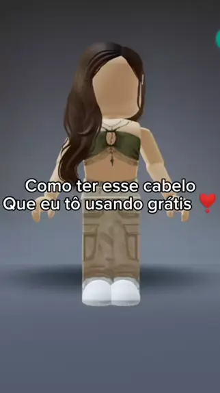 como fazer cabelo no roblox para usar