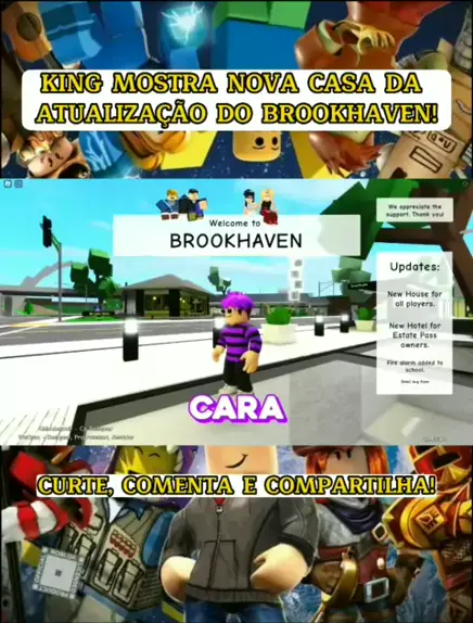 ESSA NOVA CASA DO BROOKHAVEN RP? (ROBLOX) atualização 