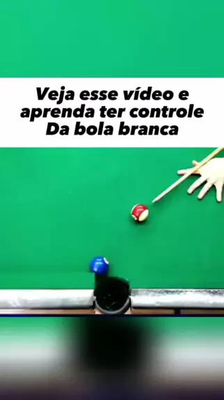 Aprenda dar efeito na bola branca e vença na sinuca - Posição do