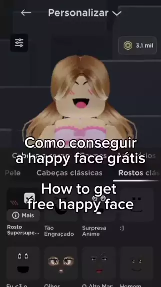 free super happy face - Roblox